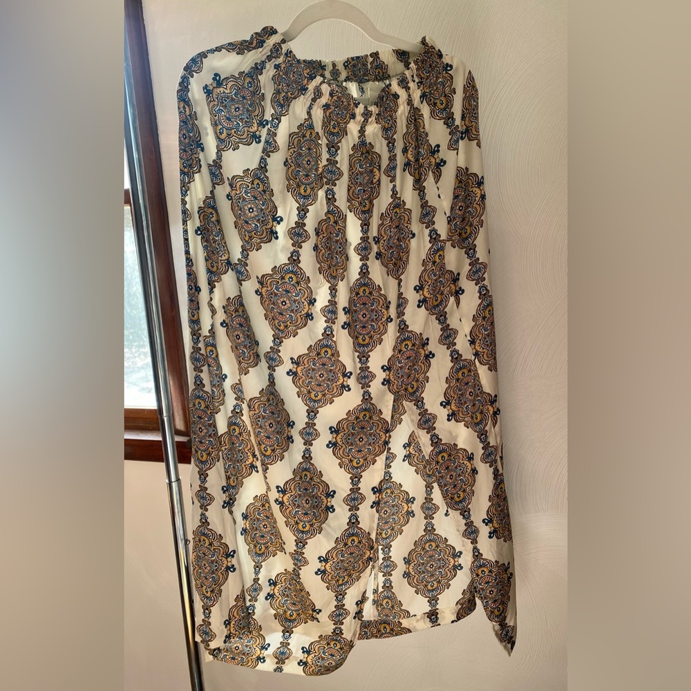 H&M Medallion Maxi Skirt